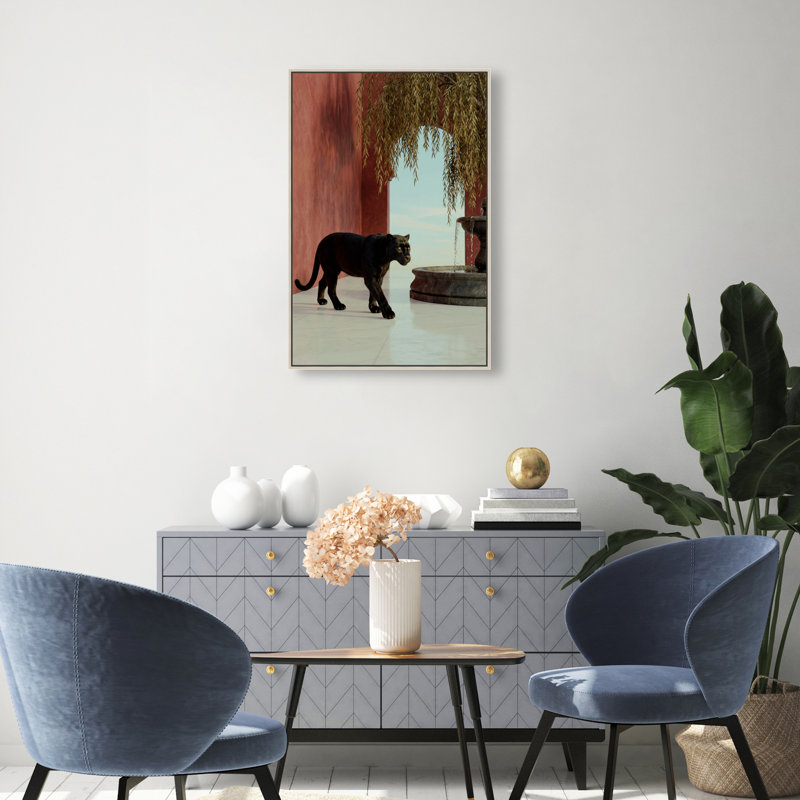 At The Palace Print by Oliver Gal, 21"H x 31"W, Silver Floater Frame