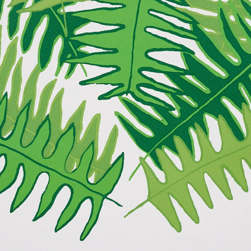 Papier peint Schumacher x Cristina Buckley, Vert