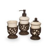 GG Collection Porcelain Bathroom Accessory Set