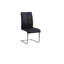 Black Faux Leather Upholstered Dining Chair Set Of 2(Only Dining Chairs)-769762553