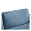 Canapé-lit 72,8 po en velours côtelé avec matelas pleine grandeur, deux ports USB, deux porte-gobelets, deux poches latérales et un support pour téléphone pour le salon, bleu marine-586855275