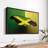 Jamaican Island Flag Canvas Print