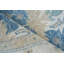 Exquisite Rugs Claremont Oushak Handmade Hand-Tufted New Zealand Wool On Canvas Blue/Ivory Area Rug-996063004