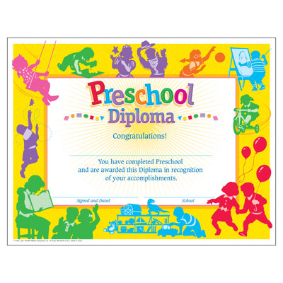 Classic Diploma Preschool Award