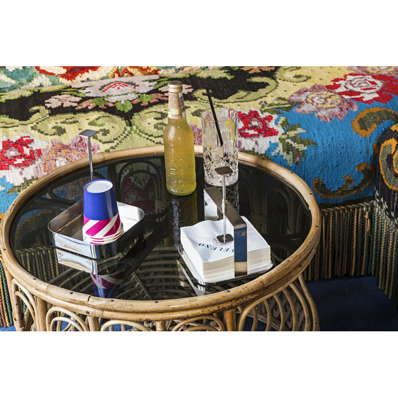 Mepra Napkin Holder Cm.15 x 15 Stile Stainless Steel, Large