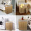 Bamboo Rolling Laundry Basket-62668682