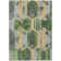 Machine Washable Indoor/Outdoor Cinead ACN1722 Green Rug
