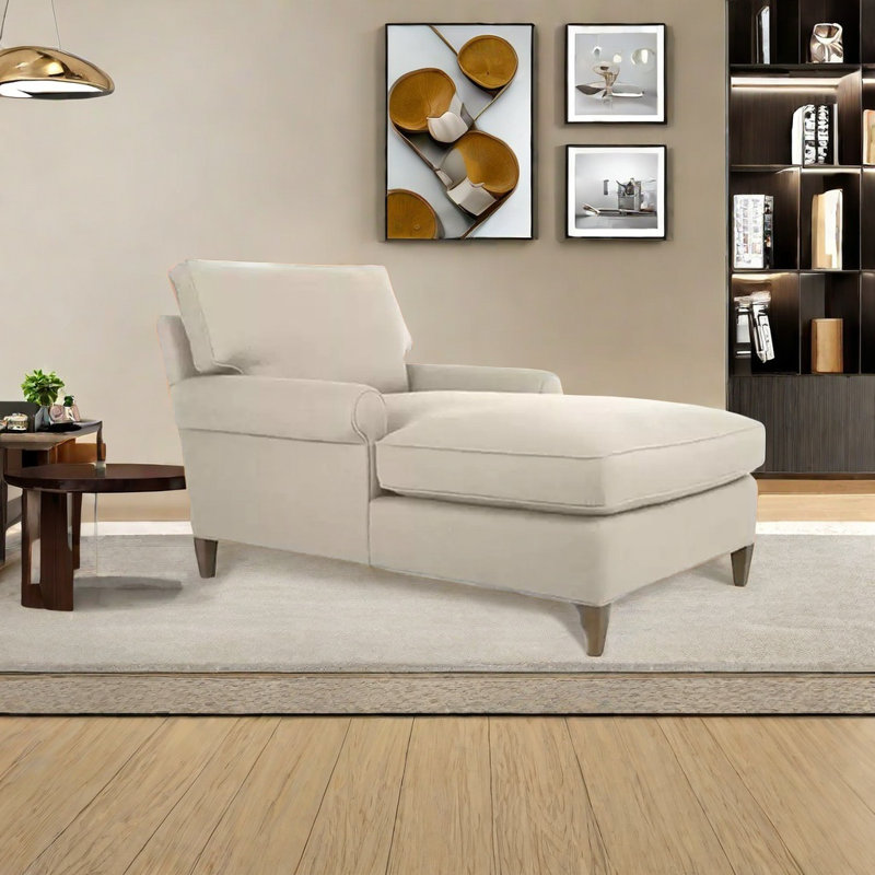 Chaise moderne de haute qualité, Blanc cassé