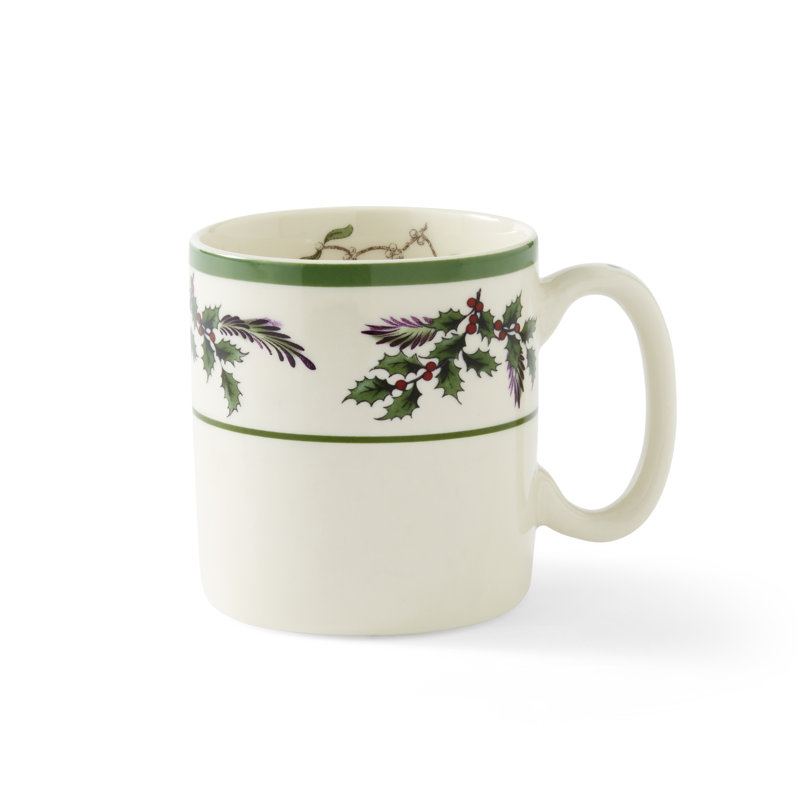 Spode Christmas Tree Holly 12-Piece Porcelain Dinnerware Set