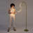 Nova 74" Green Modern LED Floor Lamp With Slim Pole And Weighted Base-2080821427