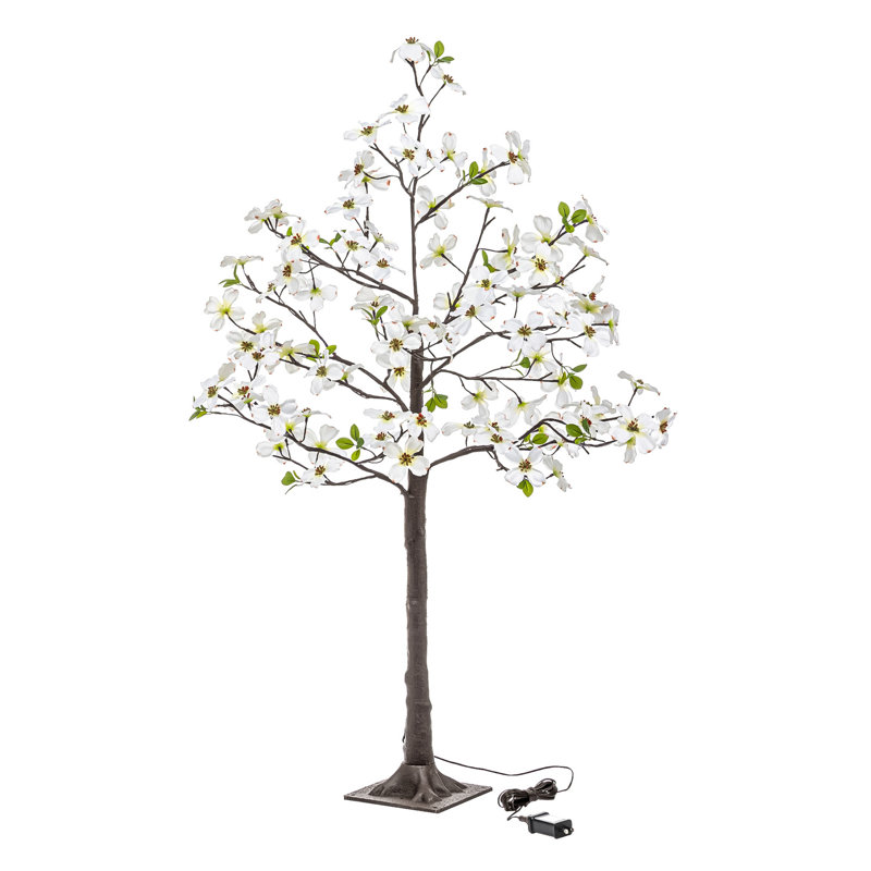 Faux cornouiller intérieur / extérieur, H 48 po x l 7,1 po x P 7,1 po