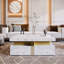 Table basse carrée moderne avec rangement-993728126