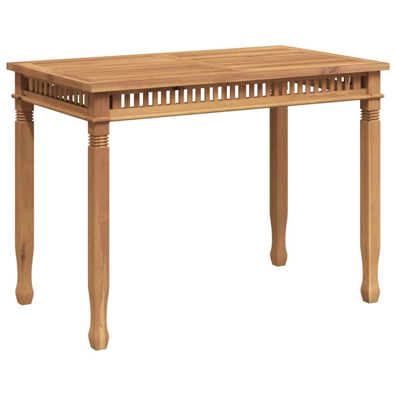 Newsbury Teak Dining Table, 80cm H x 65cm W x 120cm L