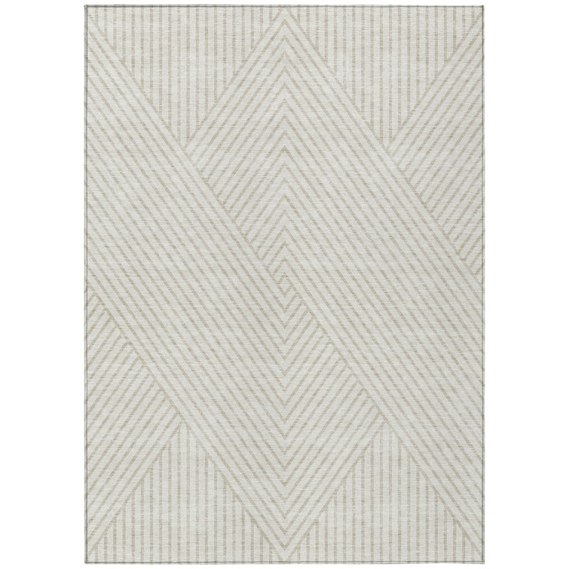 Pentagia Area Rug, Rectangle 8' x 10'