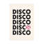 Disco, art textuel sur toile tendue-95427153
