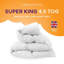 Linens Limited Easy Care Duvet, Made in the UK, All Year Round Quilt, Soft and Comfy, Polypropylene Hollowfibre, Machine Washable-111220780