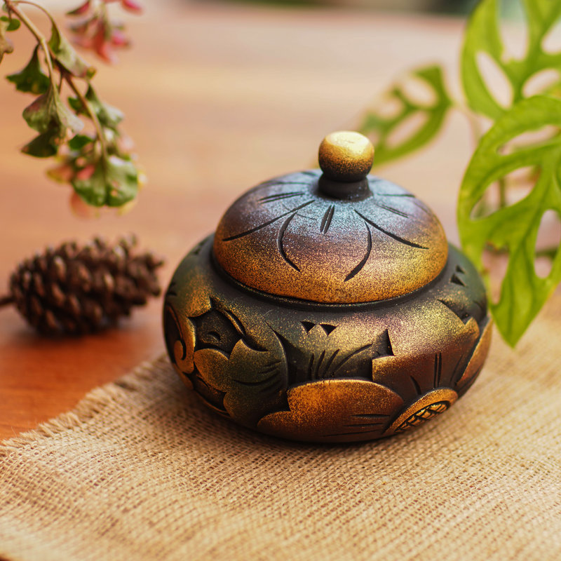 Boîte décorative en bois Nahla