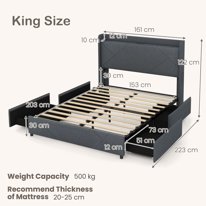Upholstered Bed