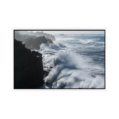Winter Storm Watching, Shore Acres State Park, Southern Oregon Coast, USA by Stuart Westmorland - Gallery-Wrapped Canvas Giclée on Canvas