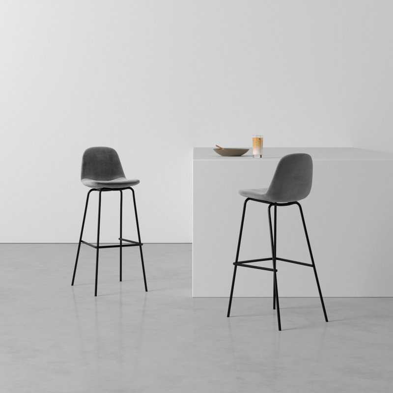 Kody Upholstered Bar & Counter Stool Set - 2pc