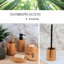 Porte-savon en bambou naturel