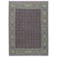 Wool Oriental Area Rug in Purple/Taupe