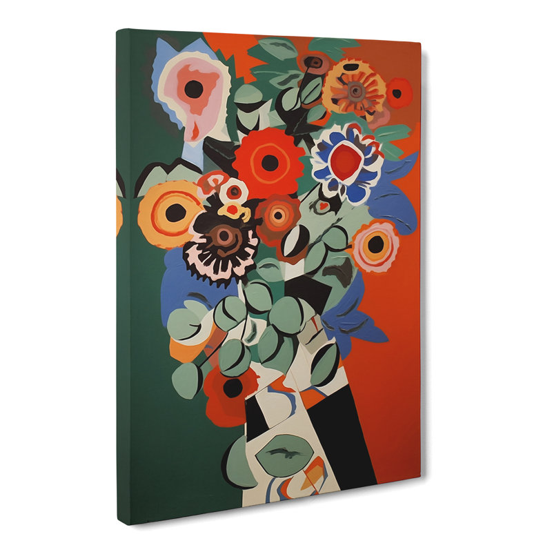 Rashon Flowers Constructivism Vol.6 - Wrapped Canvas, 50cm H x 35cm W x 3cm D