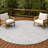 Machine Washable Indoor/Outdoor Chantille ACN2572 Floral Rug-554132770-554132793