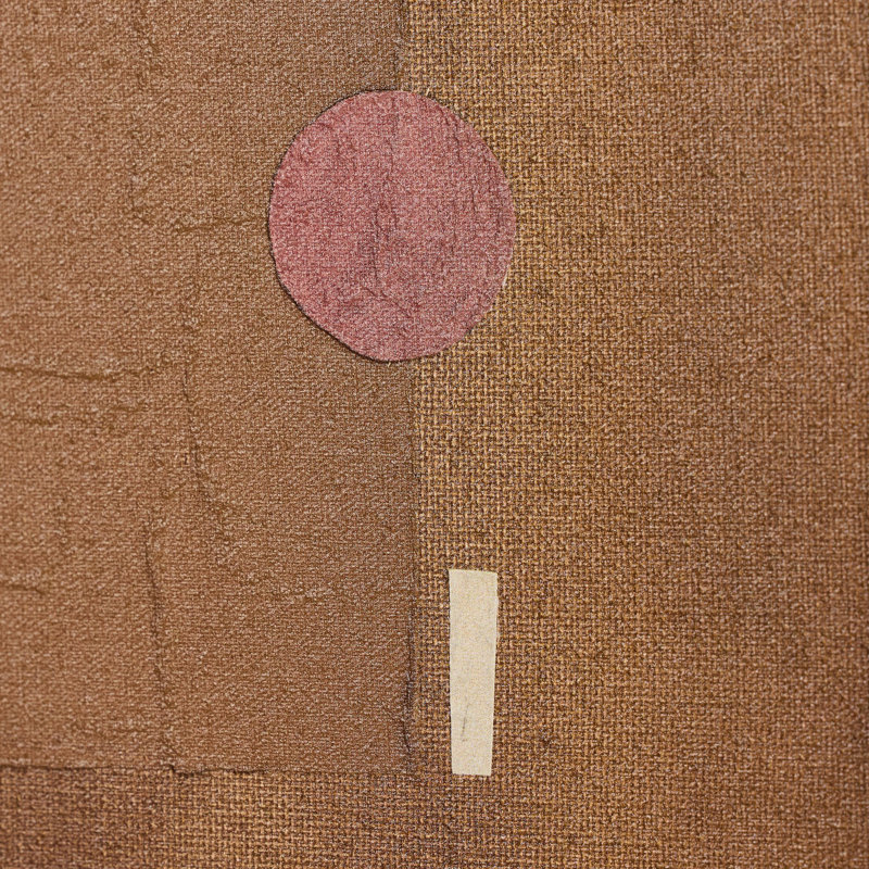 Orbit Vol. 2 # 5 - Ocre par Jade Dacay, H 32" x W 24"