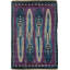 Vintage One-of-a-Kind Rectangle 4'7" X 7' Hand Knotted Area Rug