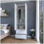 Armoire haute en mélamine avec deux portes et deux tiroirs Mayer-1015698106-840058673