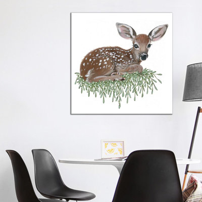 Fawn - Wrapped Canvas Print