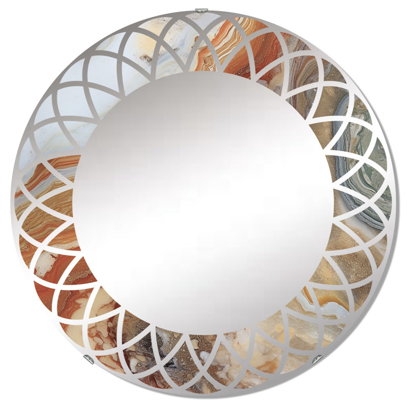 Miroir mural Karini, 32 po x 32 po