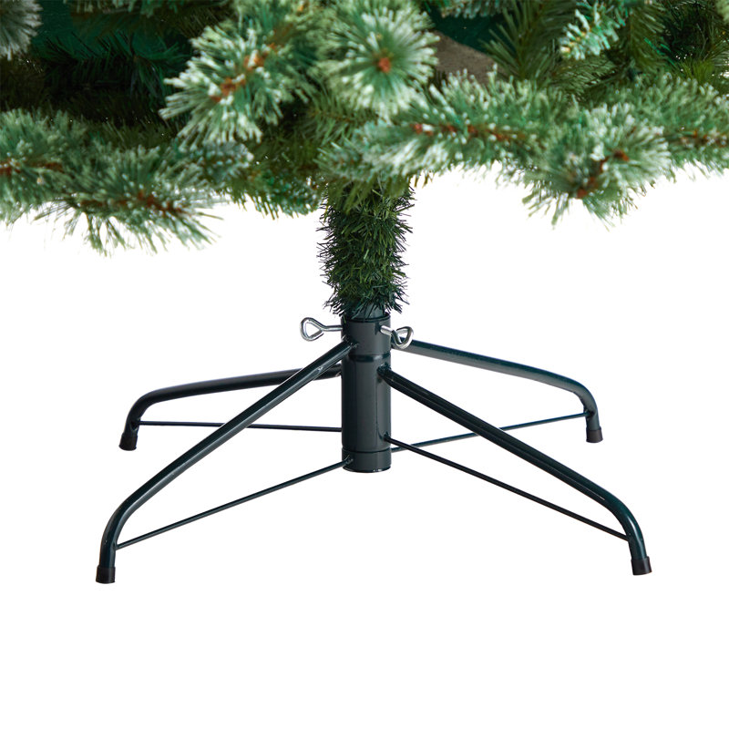Lighted Artificial Christmas Tree, 7' H