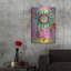 Bungalow rose «Cosmic Balance 4» par Dean Russo, art mural en métal-2015944078