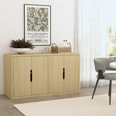 60" Sideboard Cabinet – Modern Storage Console by Latitude Run