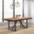 Natural Walnut Extension Dining Table