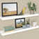 Sydney 36" W x 6" D Floating Shelves Set with Invisible Wall Mount Brackets