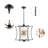 Kaylaa 6 - Light Lantern Chandelier