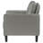 Lalittah Upholstered Track Arm Accent Chair Grey-43954852