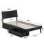 Lit plateforme avec tiroirs de rangement Phoenix-826397813-826397800