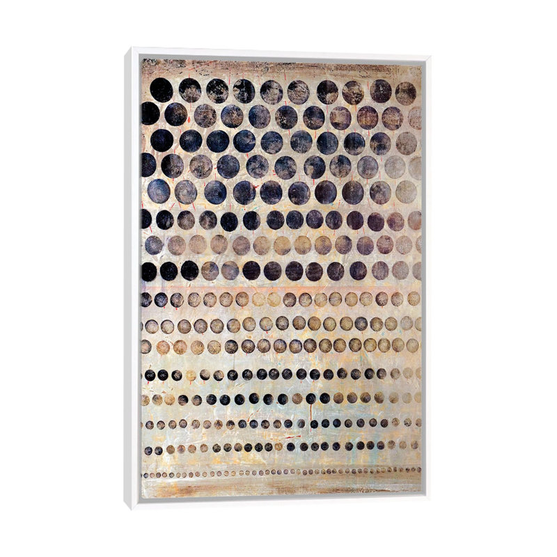 Moon Shadow - Print on Canvas, 101.6 cm H x 66.04 cm W, White Framed
