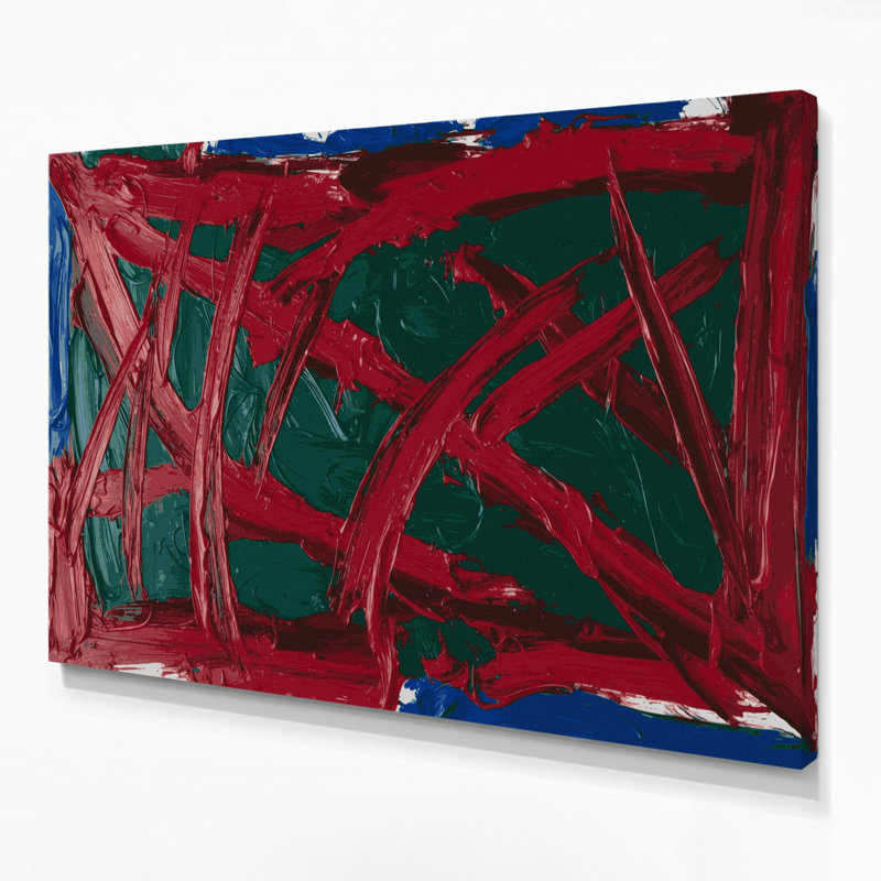Art mural sur toile Neo Expressionism 44, H 20 po x l 30 po