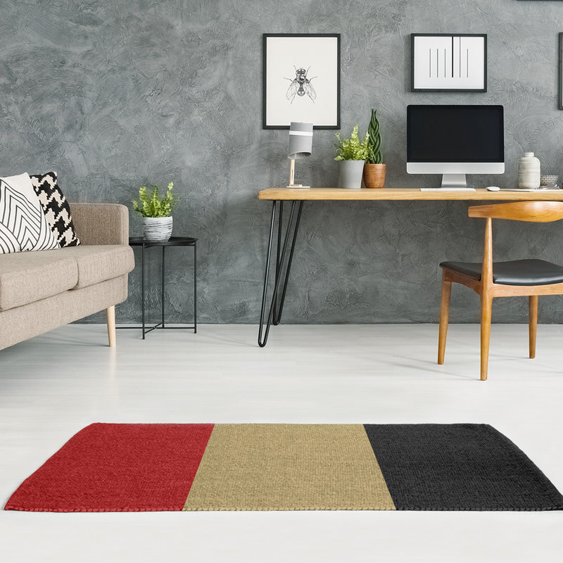 Chenille Indoor Rug, Rectangle 5' x 7'