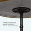 Round Outdoor Bistro Table , 57.5cm cm W cm D-69900690