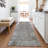 Machine Washable Indoor/Outdoor Xhevrie Pewter Rug-111940040