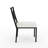 Martha Stewart Lily Pond All-Weather Steel Frame Stackable Patio Side Dining Chairs With Cushions