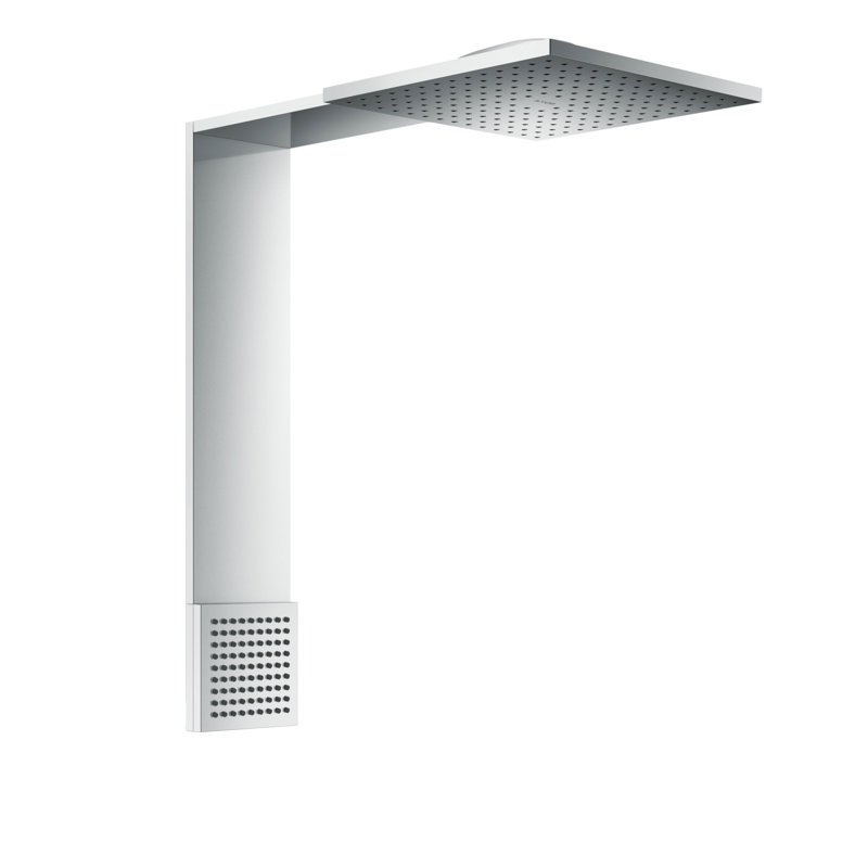 AXOR Showercomposition 2-Jet Showerhead 250/250 And Shoulder Shower, 1.75 GPM, Chrome, 1.75 GPM