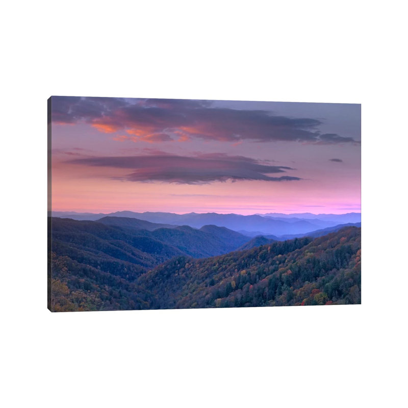 Newfound Gap, Great Smoky Mountains National Park, North Carolina by Tim Fitzharris - Wrapped Canvas Print