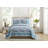 Bisou Floral 3-Piece 100% Cotton Reversible Quilt Set-49695147